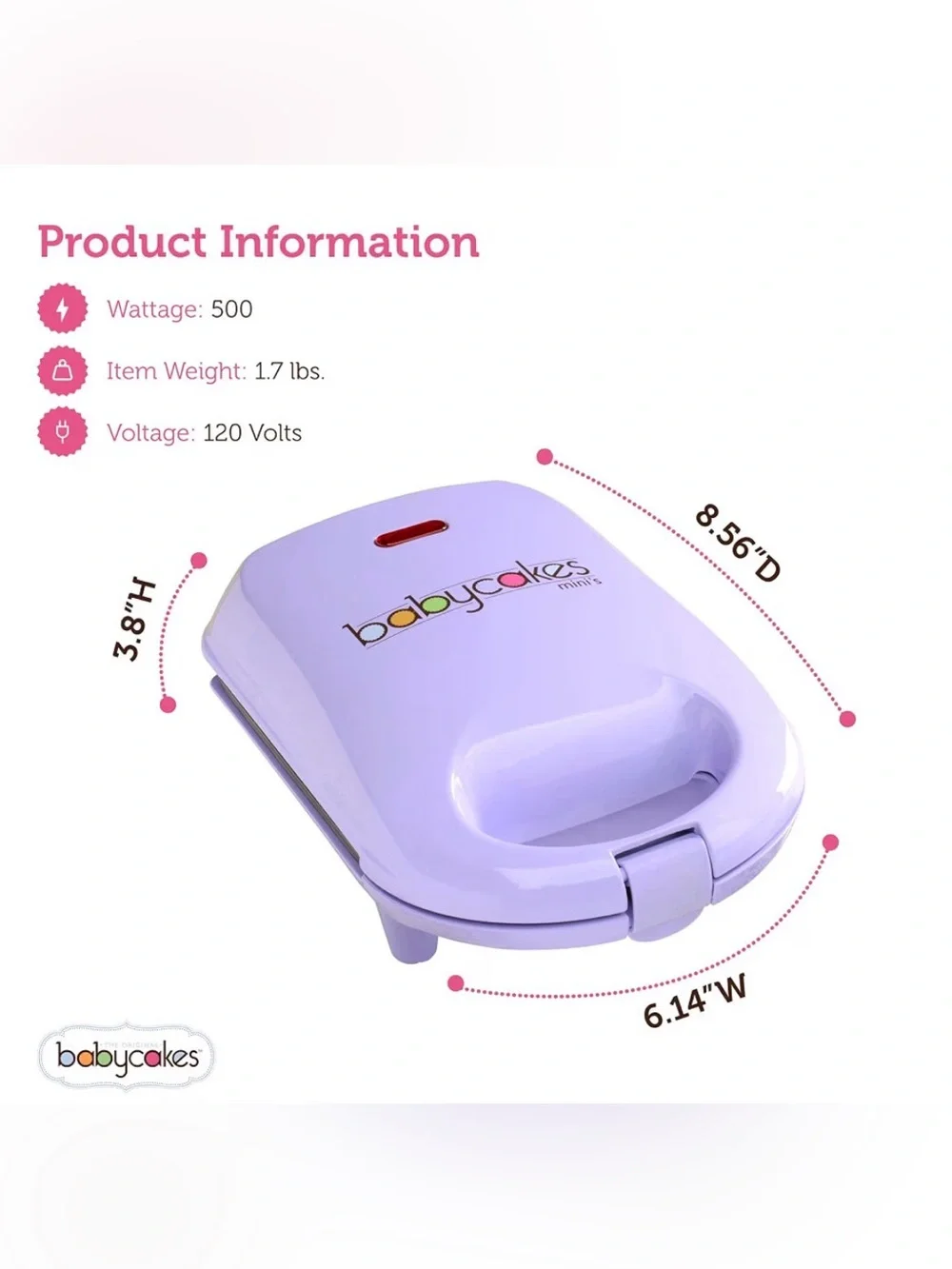 NEW Babycakes Cake Pop Maker